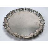 Silver salver Sheffield 1912