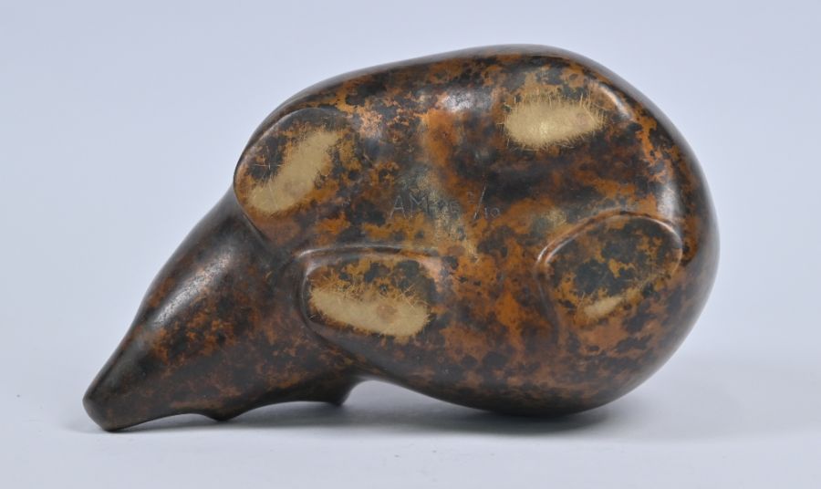 A bronze-splash patinated bronze bear - Image 4 of 4