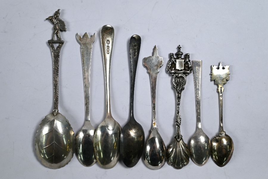 Silver teaspoons, etc - Image 5 of 5