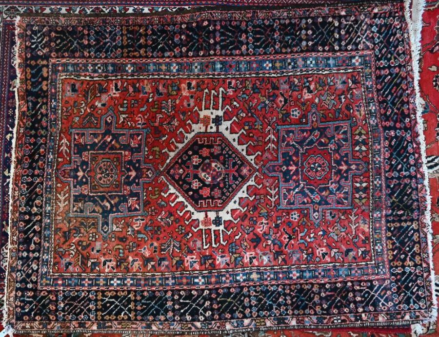 A Persian Heriz rug