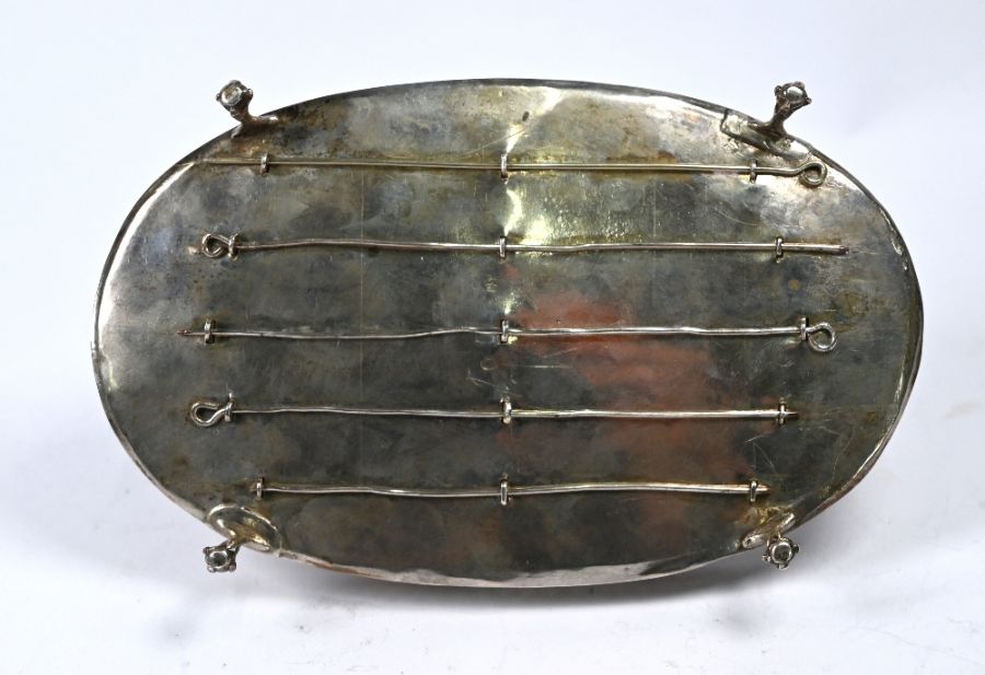 Georgian silver toast rack - Image 4 of 4