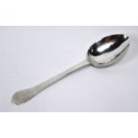 James II silver trifid spoon, John Clifton, London 1685