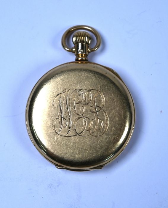 18ct gold pocket watch - Image 4 of 5