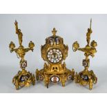 Le Roy & Fils, Paris clock garniture
