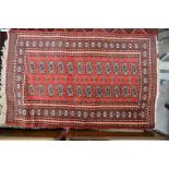 A Turkoman design rug