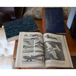 The Aeroplane Spotter 1942-48, bound in five volumes