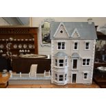A four-storey doll's town-house and contents
