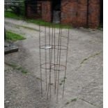 Pair arrow head obelisks