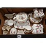 A Wedgwood 'Chinese Flowers' tea service