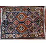A Persian Yalameh rug, 147 cm x 110 cm