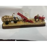 Border Fine Arts 'An Occasional Rest' (B1508) a model McCormick tractor