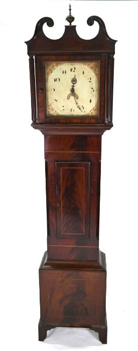 A 19th century 30 hr mahogany longcase clock - Image 2 of 6