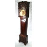 Saml. Collings, Downend - a George III mahogany longcase clock