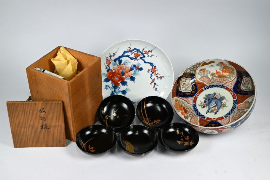 Japanese lacquer ware and ceramics - Image 2 of 5