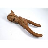 A 19th century Black Forest carved wood nutcracker