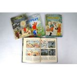 Bestall (ill.) Adventures of Rupert 1950, 1953, 1958 and 1974