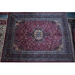 A Persian Meshed carpet, 375 cm x 300 cm