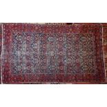 An old Caucasian rug, 200 cm x 120 cm