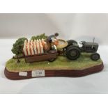Border Fine Arts - 'Top Dressing' (A6349), model Ferguson tractor,