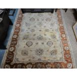 A fine Indian Agra carpet, 260 cm x 182 cm
