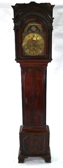 Saml. Collings, Downend - a George III mahogany longcase clock - Image 2 of 20