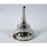 George III silver wine funnel