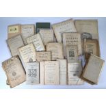A collection of over thirty 18th century play-scripts