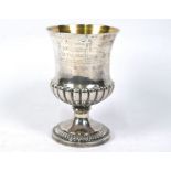 Military interest: silver trophy cups