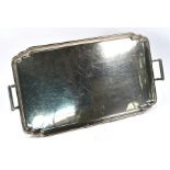 Heavy silver tray, 78oz