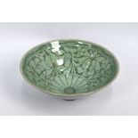 A Korean celadon Goryeo style bowl