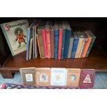 A collection of vintage children's volumes including Struwwelpeter