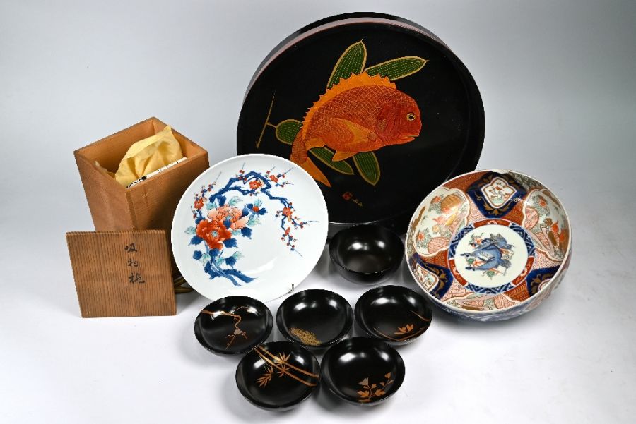 Japanese lacquer ware and ceramics