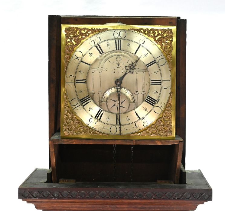 John Hartley, an 18th century 30hr oak longcase clock - Image 4 of 6