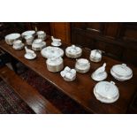 An extensive Spode china 'Queen's Gate' dinner, tea and coffee service