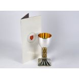 Exeter Cathedral silver goblet