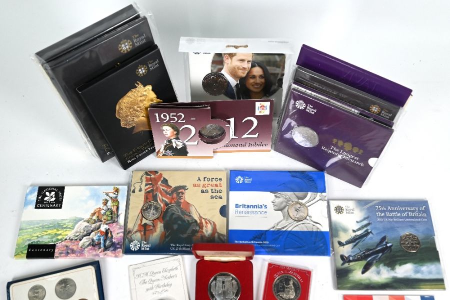 A quantity of Royal Mint proof coin sets and other proof coinage, etc - Image 3 of 3