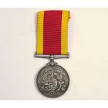A Victorian China war medal, 1900
