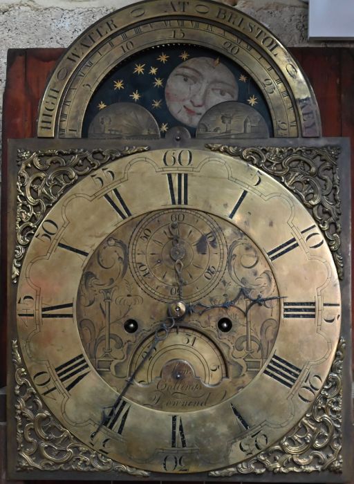 Saml. Collings, Downend - a George III mahogany longcase clock - Image 9 of 20