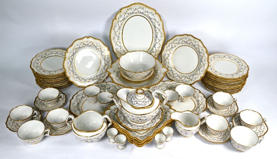 An early 19th century Worcester Flight Barr & Barr breakfast service