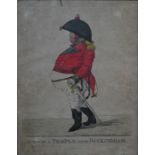 Two early 19th century hand-coloured engravings