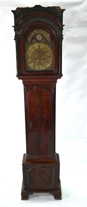 Saml. Collings, Downend - a George III mahogany longcase clock - Image 3 of 20
