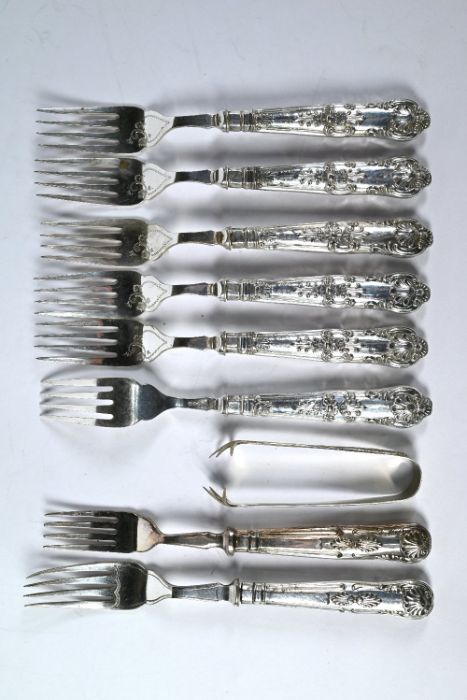 Silver-handled cutlery - Image 3 of 3