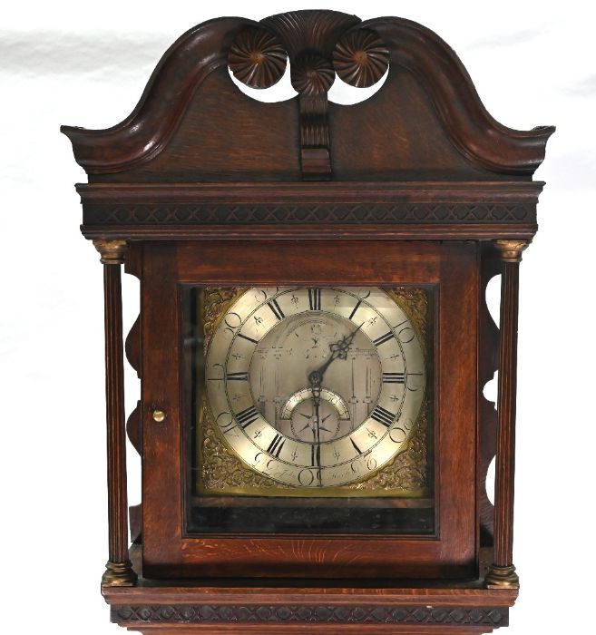 John Hartley, an 18th century 30hr oak longcase clock - Image 3 of 6