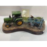 Border Fine Arts - for John Deere 'Greasing the Wheels', model No. B1144 by Ray Ayres