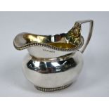 Regency silver milk jug