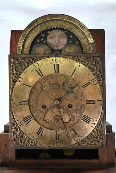 Saml. Collings, Downend - a George III mahogany longcase clock - Image 5 of 20