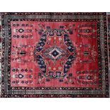 A Perisan Afshar rug, 198 cm x 158 cm