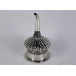 George IV silver wine funnel