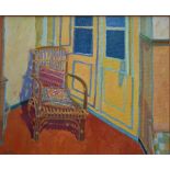 Gosling - Interior scene with cane chair