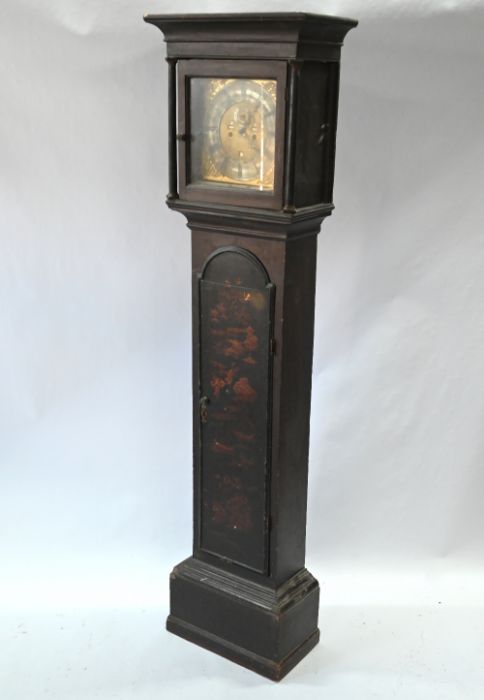 Francis Raynsford, London, an unusual early 18th century 8-day calendar dial clock